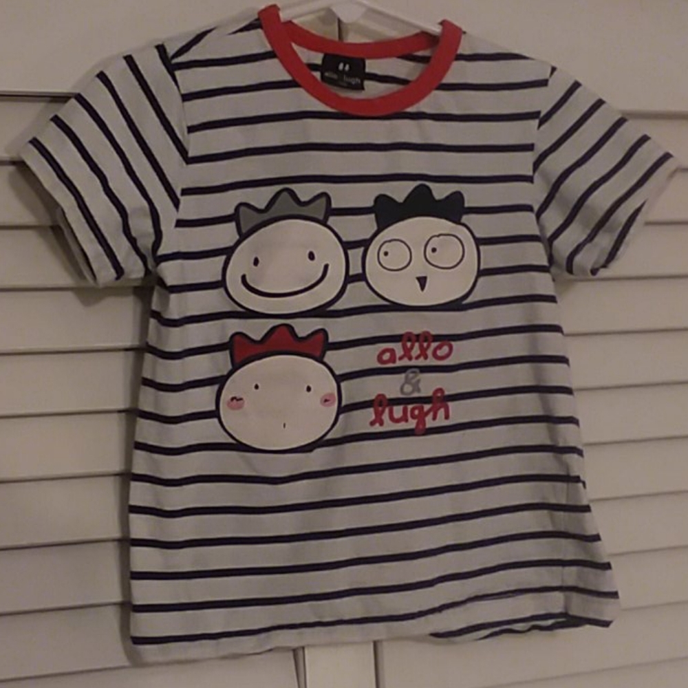 5 for $20! Allo & Lugh Striped T shirt